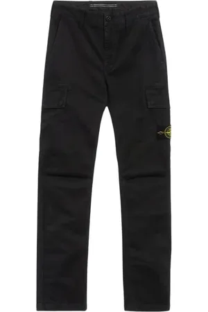 Stone Island Bukser, Herre, Sort, W31, Skinny Cargo Bukser