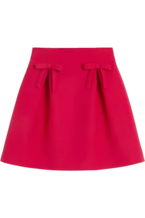 VALENTINO GARAVANI Nederdel, Dame, Lyserød, XS, Uld, Chic nederdel med unikt design