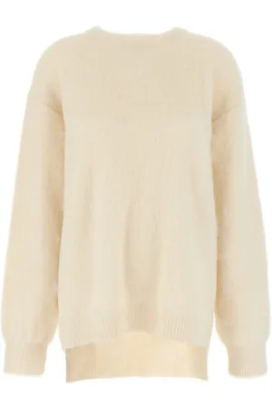 Jil Sander Strik, Dame, , S, Uld, Rundhalset strik