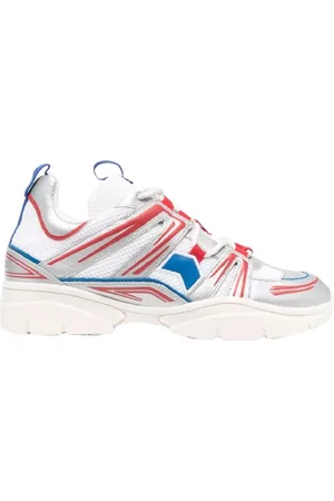 Isabel Marant Sko, Dame, Flerfarvet, 39 EU, Læder, Sporty Kindsay Sneakers