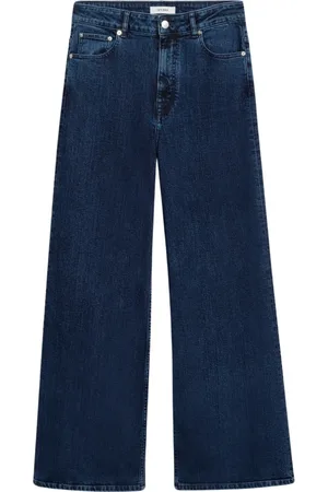 Ivy & Oak Jeans, Dame, Blå, 2XS, Denim, High-Waisted Denim Jeans