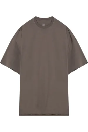 Rick Owens Top, Herre, Grå, ONE SIZE, Kortærmet rund hals T-shirt