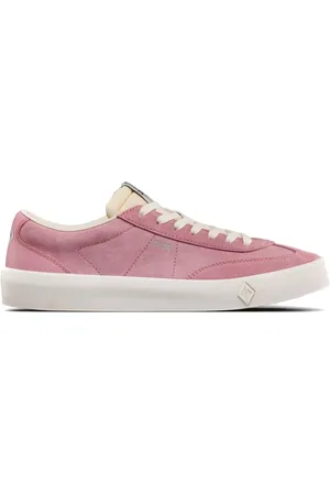 Dior Sko, Herre, Lyserød, 48 EU, Læder, Lædersneakers med gummisål