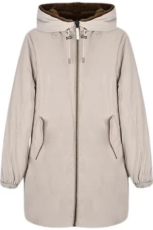 YVES SALOMON Jakke, Dame, , S, Bomuld, Vendbar Mink Parka - Termisk Isolering