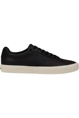 HUGO BOSS Sko, Herre, Sort, 44 EU, Læder, Læder Sneakers