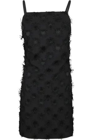 Msgm Kjole, Dame, Sort, 2XS, Bomuld, Sort Kjole Komfort Stil Silhuet