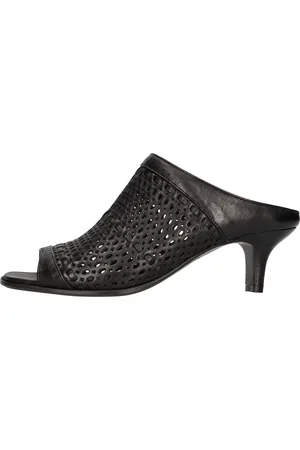 Pantanetti Sko, Dame, Sort, 40 EU, Læder, Sandal Sort