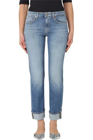 Dondup Jeans, Dame, Blå, W30, Bomuld, Coco Bukser Bomuld Elastan