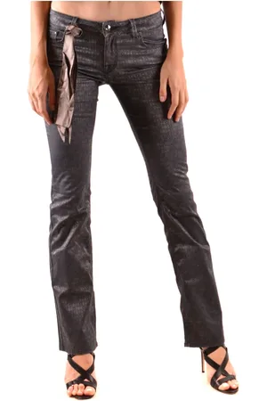 Jacob Cohen Jeans, Dame, Sort, XS, Bomuld, Flared Jeans
