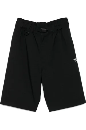 Y-3 Shorts, Herre, Sort, S, Sport Uniform 3-Stripes Shorts