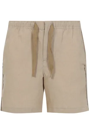 Orlebar Brown Shorts, Herre, , W34, Uld, Stilfulde Linned Bermuda Shorts
