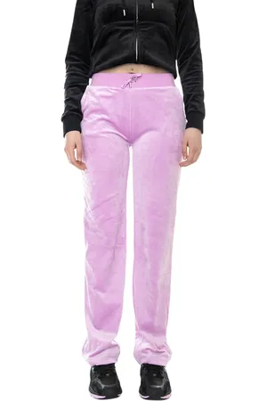 Juicy Couture Bukser, Dame, Lyserød, L, Polyester, Del Ray Bukser