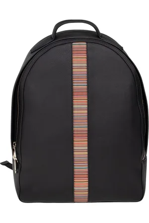 Paul Smith Taske, Herre, Sort, ONE SIZE, Uld, Signature Stripe Rygsæk