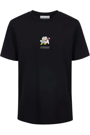 Iceberg Top, Herre, Sort, 2XL, Bomuld, Sort bomulds T-shirt med print