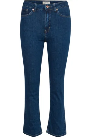 Part Two Jeans, Dame, Blå, W25, Uld, Stilfulde Bootcut Jeans