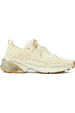 Tory Burch Sko, Dame, Hvid, 37 EU, Læder, Woven Tape Sneakers
