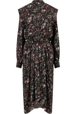 Isabel Marant Kjole, Dame, Sort, 2XS, Uld, Maxikjole