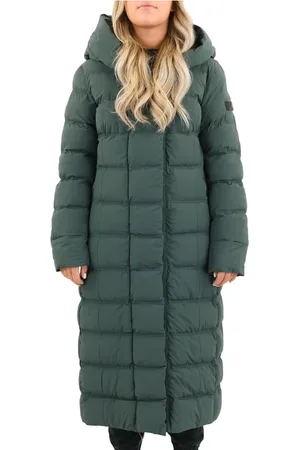 Peuterey Frakke, Dame, Sort, XS, Uld, Stilfuld dameparkajakke