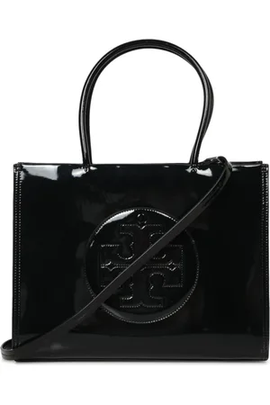 Tory Burch Taske, Dame, Sort, ONE SIZE, Glossy Patent Tote Bag
