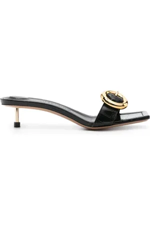 Jacquemus Sko, Dame, Sort, 36 EU, Les Sandales Regalo B Hælede Mules