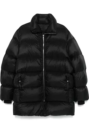 Rick Owens Jakke, Herre, Sort, L, Uld, Stilfuld Jakke til Mænd