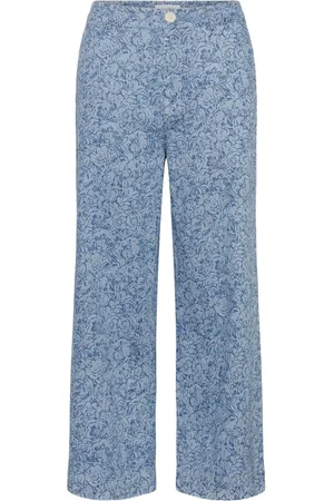 Part Two Jeans, Dame, Blå, S, Bomuld, Straight-Leg Jeans