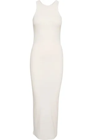 INWEAR Kjole, Dame, , 2XL, Bomuld, Simpel Tank Kjole Whisper White