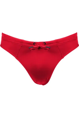 Karl Lagerfeld Badetøj, Herre, Rød, XL, Logo Speedo