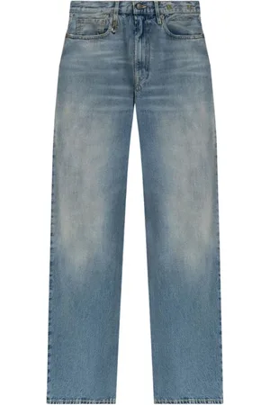 R13 Jeans, Dame, Blå, W24, Denim, Løstsiddende Denim Jeans