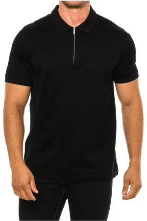 Karl Lagerfeld Top, Herre, Sort, M, Bomuld, Kortærmet poloshirt