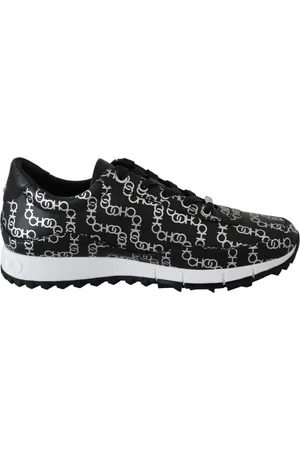 Jimmy Choo Sko, Dame, Sort, 35 1/2 EU, Læder, Monza olcc Sneakers