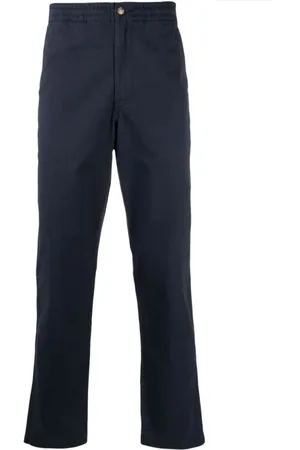 Ralph Lauren Bukser, Herre, Blå, L, Bomuld, Casual Blå Sweatpants