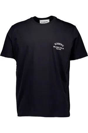 Iceberg Top, Herre, Sort, S, Bomuld, T-Shirt