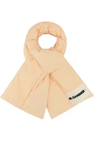 Jil Sander Tilbehør, Dame, Lyserød, ONE SIZE, Polyester, Lyserød Polyester Halstørklæde