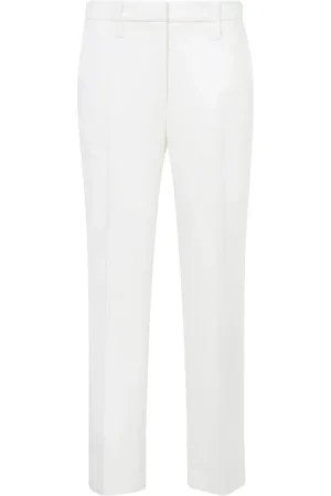 Proenza Schouler Bukser, Dame, Hvid, M, Cropped Bukser