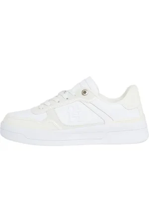 Tommy Hilfiger Sko, Herre, Hvid, 36 EU, Læder, Essential Basket Sneaker