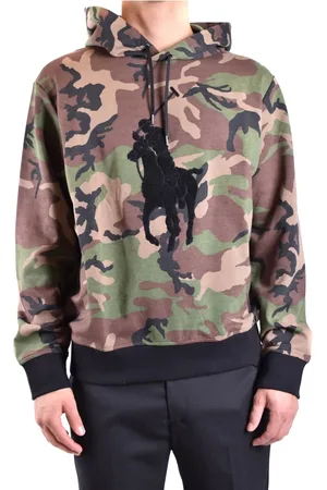 Ralph Lauren Sweathshirts & Hoodies, Herre, Grøn, S, Uld, Stilfuld Sweatshirt