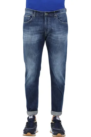 Dondup Jeans, Herre, Blå, W30, Denim, Regular Denim Stretch Jeans Icon