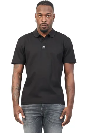 HUGO BOSS Top, Herre, Sort, L, Bomuld, Soft Finish Polo Shirt