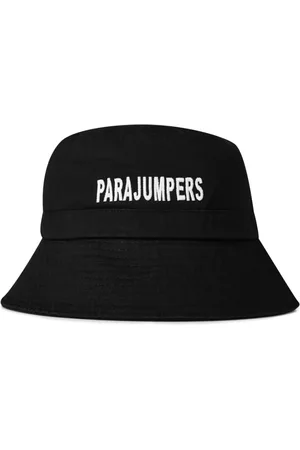 Parajumpers Tilbehør, Herre, Sort, S/M, Bomuld, Logo Bucket Hat