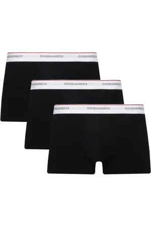 Dsquared2 Undertøj, Herre, Sort, M, Bomuld, Sort Bomuld Trunk Pakke Forår 2025