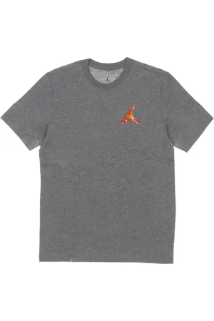 Jordan Top, Herre, Grå, XL, Bomuld, Jumpman 3D Crew T-shirt