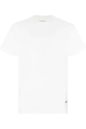 Jil Sander Top, Herre, Hvid, M, Bomuld, Hvid Bomulds 3-pak T-shirt
