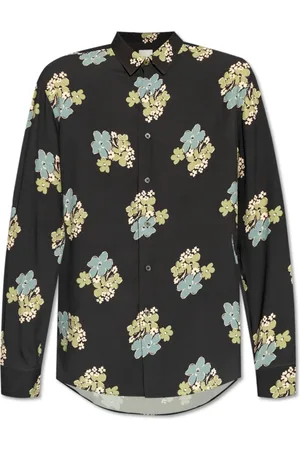 Paul Smith Skjorte, Herre, Blå, S, Skjorte med blomstermønster