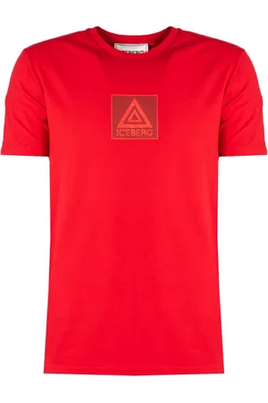 Iceberg Top, Herre, Rød, M, Klassisk T-shirt