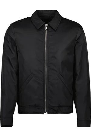 Prada Jakke, Herre, Sort, L, Nylon, Nylon Bomber Jakke