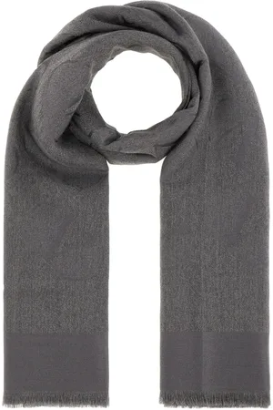 VALENTINO GARAVANI Tilbehør, Dame, Grå, ONE SIZE, Uld, Sciarpe & Foulard Accessory