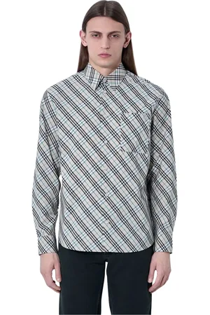 Burberry Skjorte, Herre, Flerfarvet, S, Bomuld, Klassisk Check Skjorte