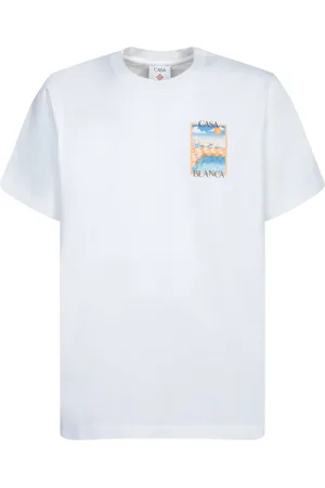 Casablanca Top, Herre, Hvid, M, Bomuld, Surreal Pool T-shirt