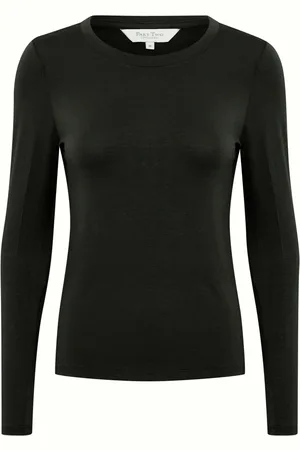 Part Two Top, Dame, Sort, M, Langærmet T-shirt